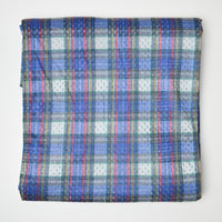 Plaid Print Mesh Fabric - 66" x 168"