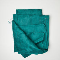 Emerald Green Damask Woven Fabric - 50" x 76"