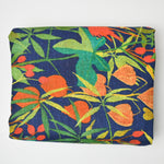 Multicolor Tropical Print Woven Upholstery Fabric - 56" x 172"