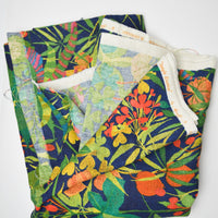 Multicolor Tropical Print Woven Upholstery Fabric - 56" x 172"