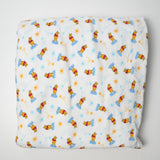 Winnie the Pooh Printed Terrycloth Fabric - 70" x 88"