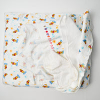Winnie the Pooh Printed Terrycloth Fabric - 70" x 88"