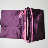Purple Iridescent Stiff Woven Fabric - 42" x 88"