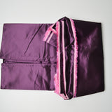 Purple Iridescent Stiff Woven Fabric - 42" x 88"