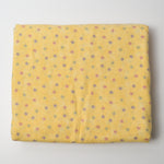 Yellow, Pink + Purple Star Print Flannel Woven Fabric - 42" x 228"