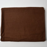 Brown Brushed Surface Flannel Woven Fabric - 42" x 72"