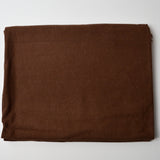 Brown Brushed Surface Flannel Woven Fabric - 42" x 72"