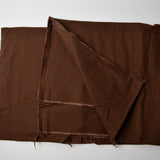 Brown Brushed Surface Flannel Woven Fabric - 42" x 72"