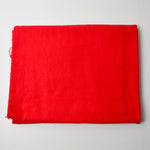 Bright Red Flannel Fabric - 40" x 72"