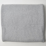Gray Heather Stretchy Rib Knit Fabric - 52" x 72"