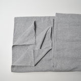 Gray Heather Stretchy Rib Knit Fabric - 52" x 72"