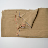 Tan Slub Texture Medium-Weight Woven Fabric - 56" x 80"