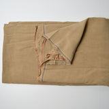 Tan Slub Texture Medium-Weight Woven Fabric - 56" x 80"