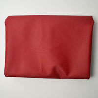Brick Red Canvas Fabric with Plastic Backing - 60" x 106"