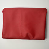 Brick Red Canvas Fabric with Plastic Backing - 60" x 106"