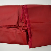 Brick Red Canvas Fabric with Plastic Backing - 60" x 106"