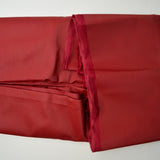 Brick Red Canvas Fabric with Plastic Backing - 60" x 106"