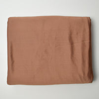 Brown Velvet Stretch Knit Fabric - 60" x 72"