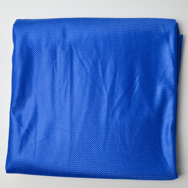 Blue Woven Mesh Fabric - 66" x 184"