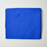 Blue Nylon Fabric with Faded Reflective Print - 60" x 156"