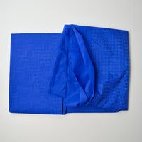Blue Nylon Fabric with Faded Reflective Print - 60" x 156"