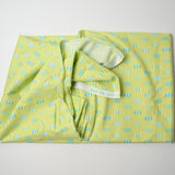 Green + Blue Popsicle Print Woven Fabric - 42" x 158"
