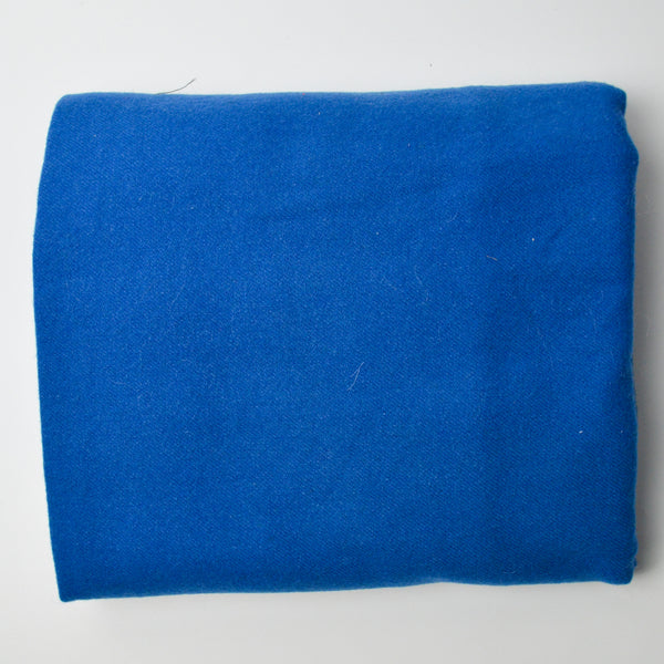 Blue Wooly Woven Fabric - 60" x 60"