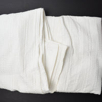 White Waffle Knit Fabric - 70" x 72"