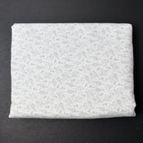 White + Gray Umbrella Print Quilting Cotton Fabric - 44" x 152"
