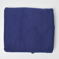 Navy Cotton Blend Knit Fabric - 64" x 92"