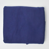 Navy Cotton Blend Knit Fabric - 64" x 92"