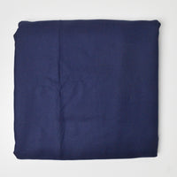 Navy Blue Medium-Weight Smooth Woven Fabric - 60" x 120"