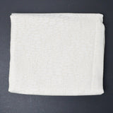 White + Unbleached Snakeskin Pattern Damask Woven Fabric - 58" x 78"