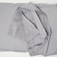Light Gray Corduroy Fabric - 60" x 80"