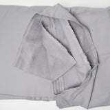 Light Gray Corduroy Fabric - 60" x 80"