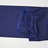 Navy Blue Polyester Textured Fabric - 56" x 84"
