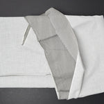 Black + White Striped Shirt Weight Woven Fabric - 56" x 124"