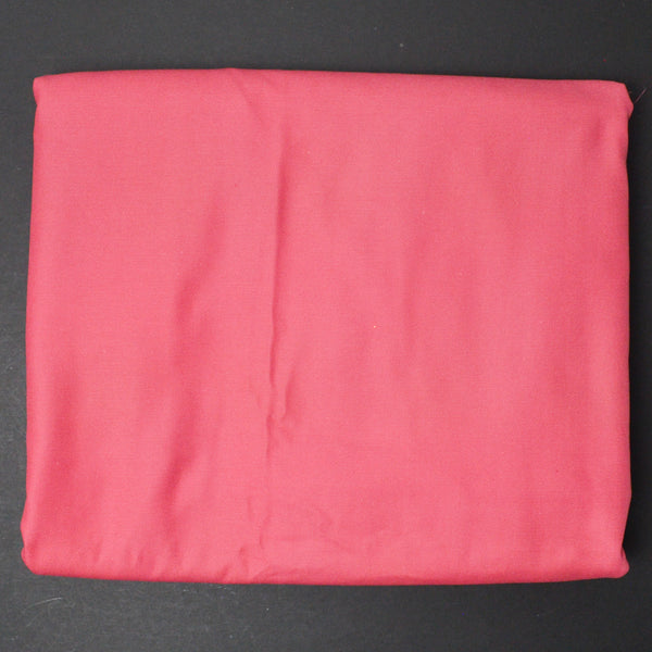 Dark Pink Twill Woven Fabric - 62" x 128"
