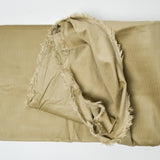 Beige Corduroy Woven Fabric - 62" x 92"