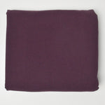 Dark Purple Brushed Surface Flannel Woven Fabric - 60" x 90"