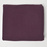 Dark Purple Brushed Surface Flannel Woven Fabric - 60" x 90"