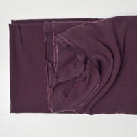 Dark Purple Brushed Surface Flannel Woven Fabric - 60" x 90"