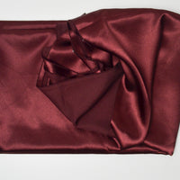 Maroon Satin Woven Fabric - 60" x 92"