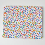 Rainbow Paw + Mouse Print Quilting Weight Woven Fabric - 46" x 74"