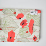 Large Poppy Print Polyester Woven Canvas Fabric - 60" x 188"