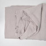 Light Gray-Brown Linen Blend Woven Fabric - 90" x 98"