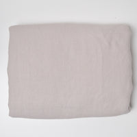 Light Gray-Brown Linen Blend Woven Fabric - 90" x 98"