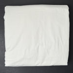Ivory White Quilting Weight Woven Fabric - 48" x 352"