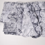 Gray Abstract Stone Print Fleece Fabric - 56" x 62"