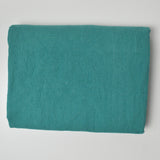 Teal Nubby Woven Fabric - 36" x 156"